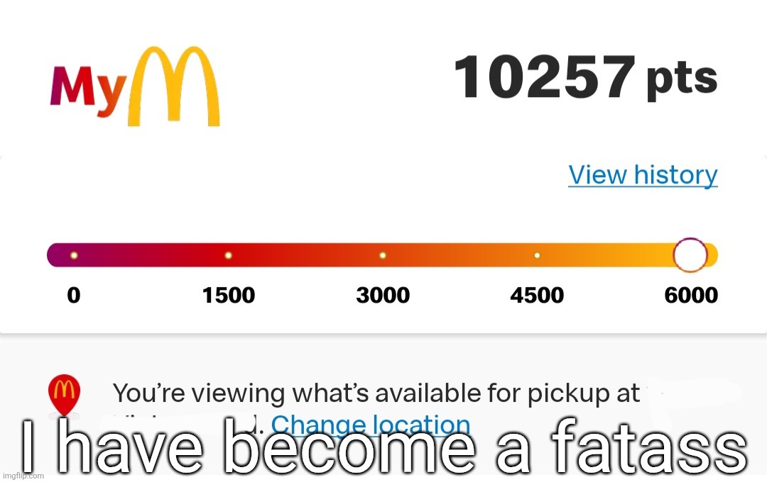 even though I'm 120 pounds | I have become a fatass | made w/ Imgflip meme maker