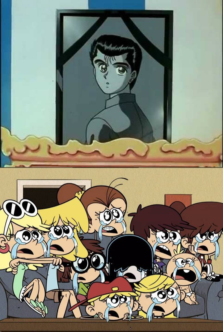 who crys over yusake's death ? Blank Meme Template