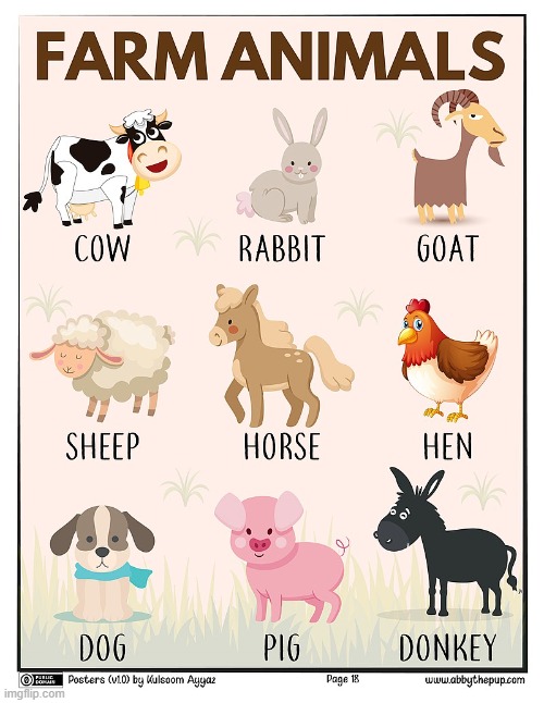 Farm animals | image tagged in farm animals | made w/ Imgflip meme maker