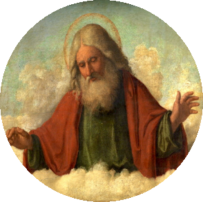 Heavenly Father God logo Blank Meme Template