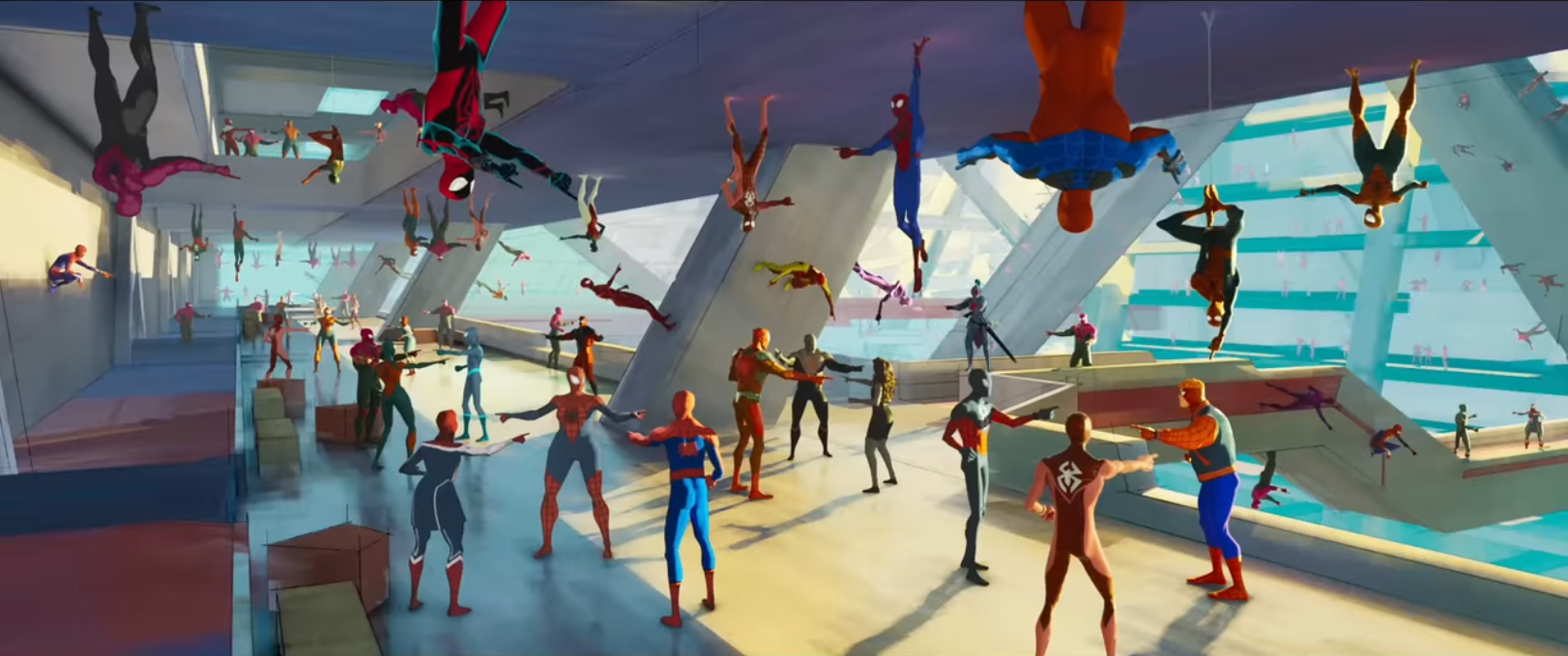 Spider man pointing at spider man Spider man pointing at spider Blank Meme Template