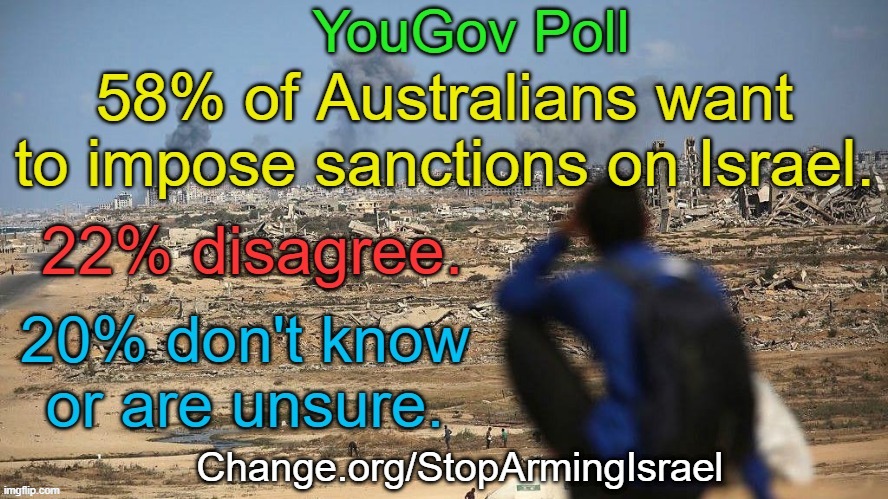 Australia wants to sanction evil Nazi state of Israel. | image tagged in israel,nazis,genocide,wars,middle east,trump | made w/ Imgflip meme maker