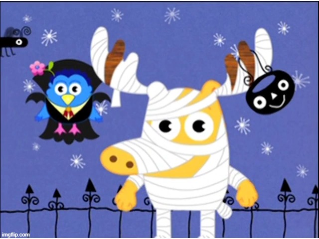 it do be spooky time (we love moose and zee) | made w/ Imgflip meme maker
