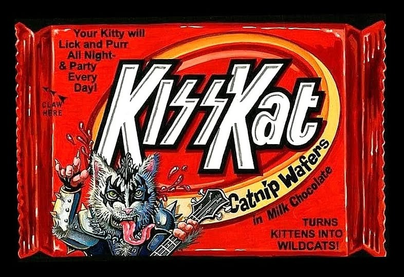 Break me off a piece of that ... | image tagged in funny memes,fake,kit kat | made w/ Imgflip meme maker
