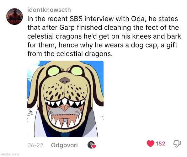 Garp D enslaver | made w/ Imgflip meme maker