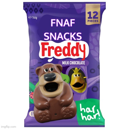 Hor hor hor hor | image tagged in freddy chocolate,fnaf | made w/ Imgflip meme maker