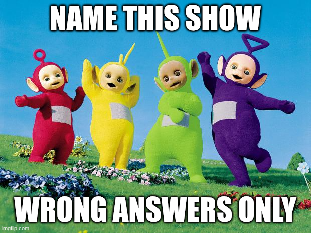 Teletubbies Blank Meme Template