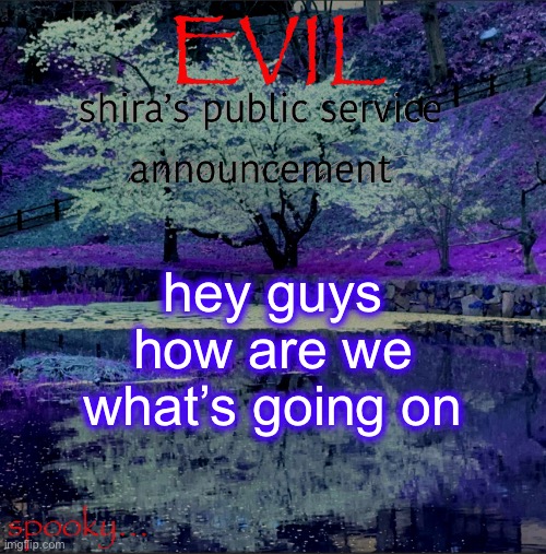 Shira temp | hey guys how are we what’s going on | image tagged in shira temp | made w/ Imgflip meme maker