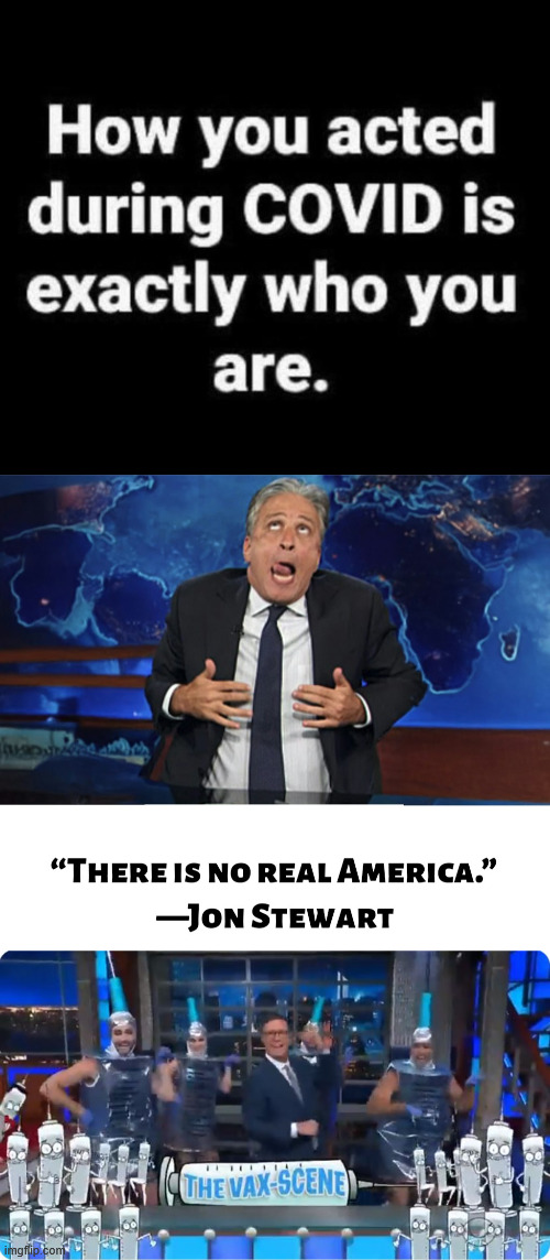 Think about it... It's true | image tagged in covid cult histeria,blood on their hands | made w/ Imgflip meme maker