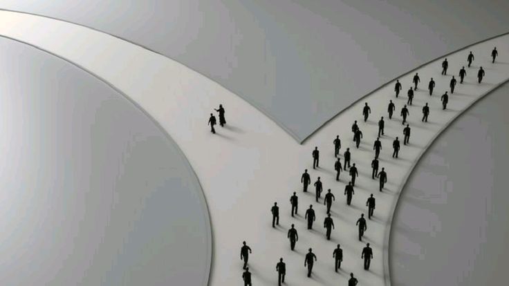 Me and Twin Split Path Blank Meme Template