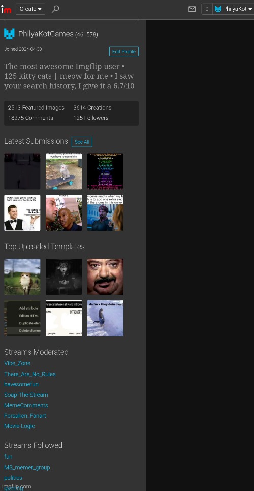 My Imgflip broke | made w/ Imgflip meme maker