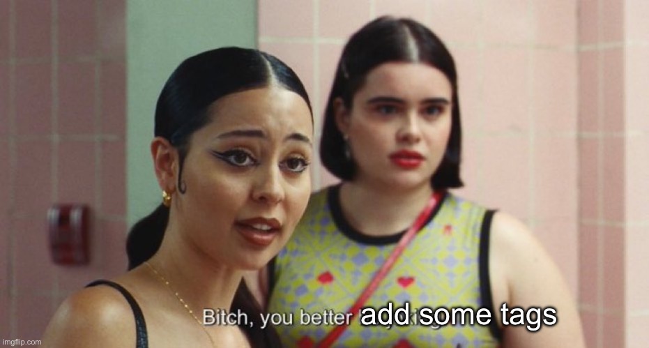 Bitch you better be joking | add some tags | image tagged in bitch you better be joking | made w/ Imgflip meme maker