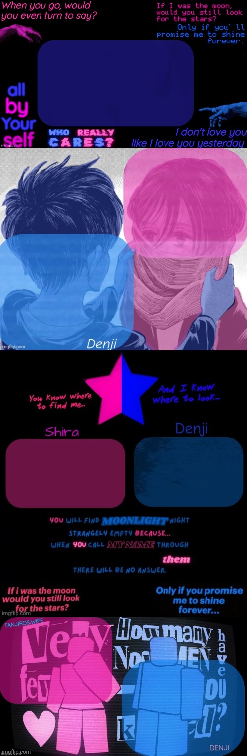 image tagged in denji's tv girl temp,denji aot tv girl temp,shira and denji tv girl shared announcement template | made w/ Imgflip meme maker