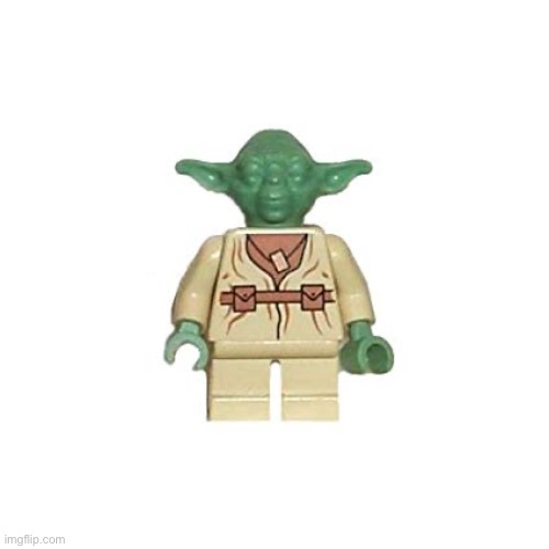 Lego Yoda | image tagged in lego yoda | made w/ Imgflip meme maker