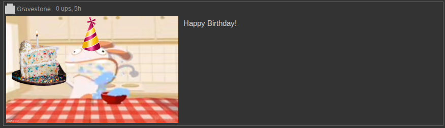 Happy Birthday! Blank Meme Template