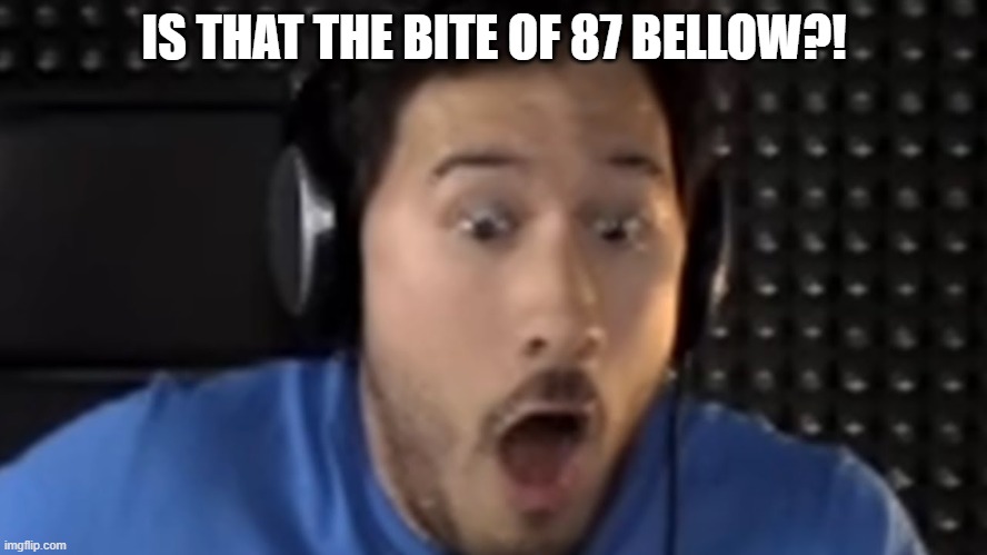 Was That the Bite of '87? | IS THAT THE BITE OF 87 BELLOW?! | image tagged in was that the bite of '87 | made w/ Imgflip meme maker