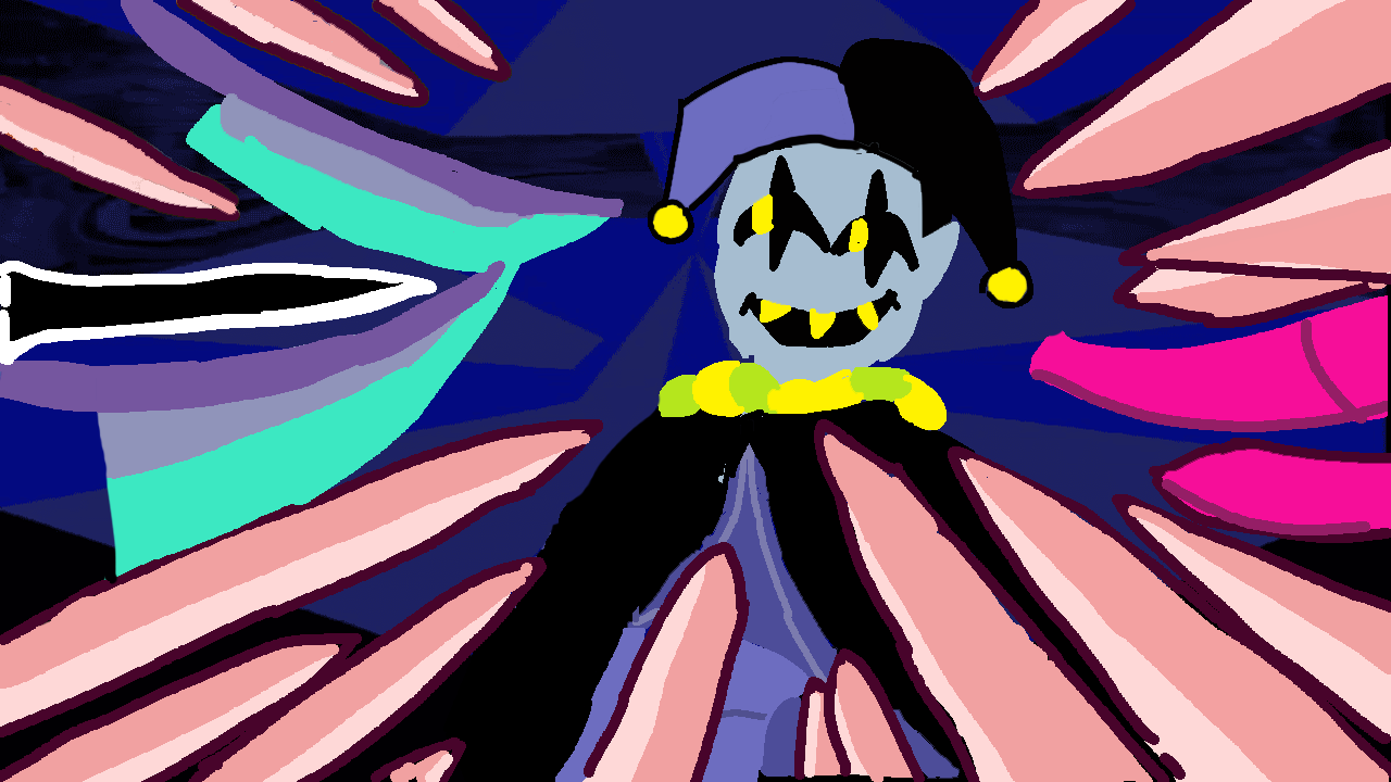 Screw jevil Blank Meme Template
