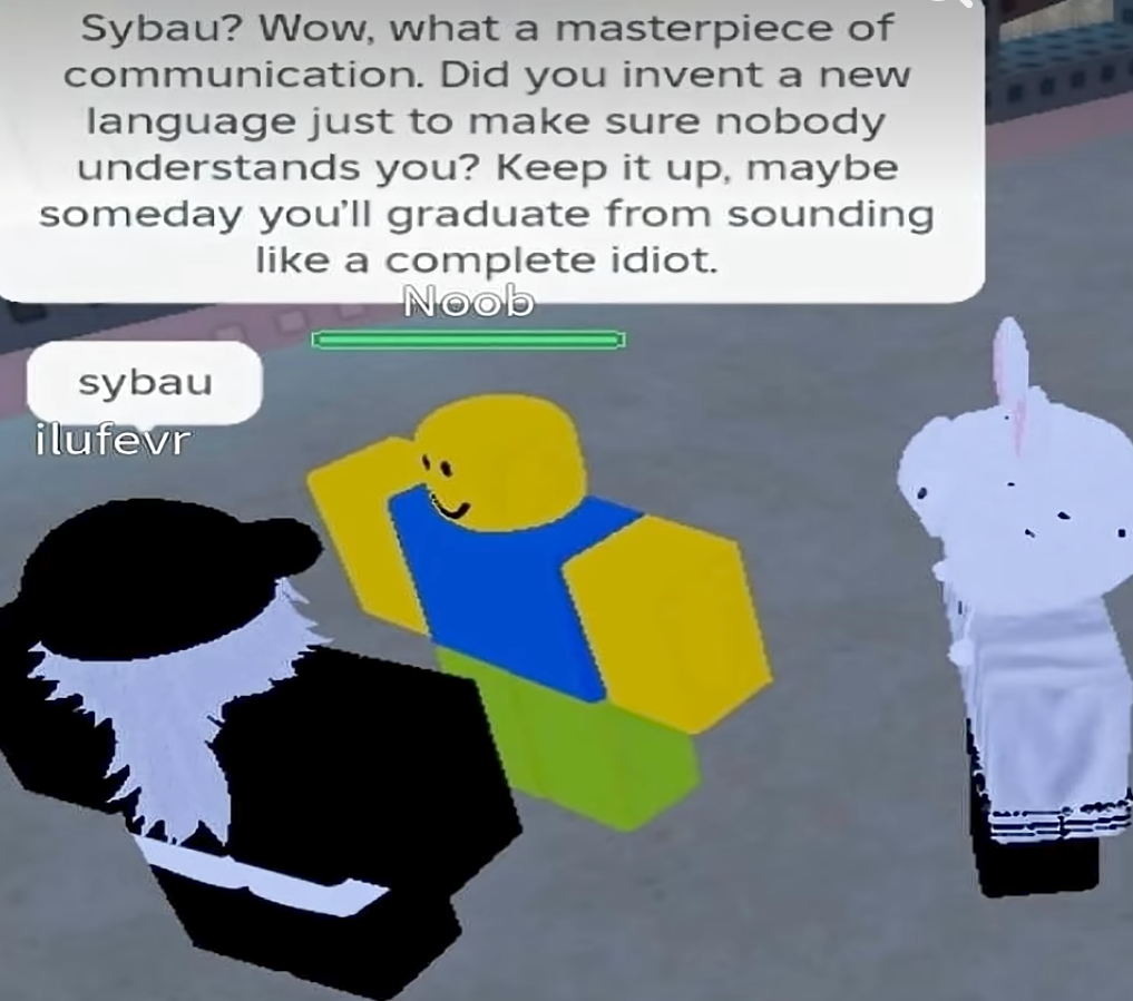 Sybau? Wow, what a masterpiece of communication Blank Meme Template