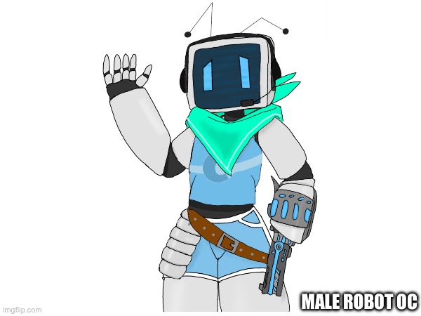 Another of my robots, highly requested | MALE ROBOT OC | image tagged in art,robot,cute,original character | made w/ Imgflip meme maker