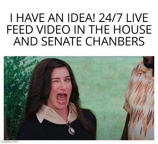 Live Government Video Feed | image tagged in live government feed,political meme,senate,house,government | made w/ Imgflip meme maker