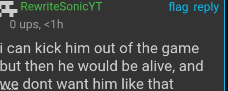 Bro, it's a Hunger Games simulator. What are you on about? | made w/ Imgflip meme maker