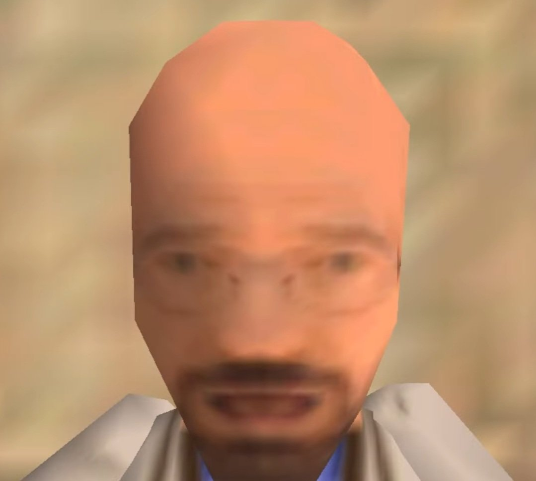 walter white 2d low res Blank Meme Template