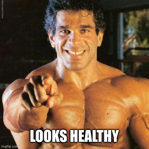 FRANGO Meme | LOOKS HEALTHY | image tagged in memes,frango | made w/ Imgflip meme maker