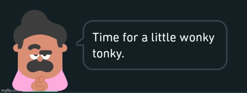 wonky tonky | image tagged in wonky tonky | made w/ Imgflip meme maker