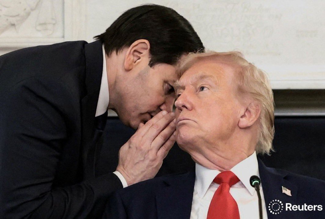 Trump get whispered Blank Meme Template