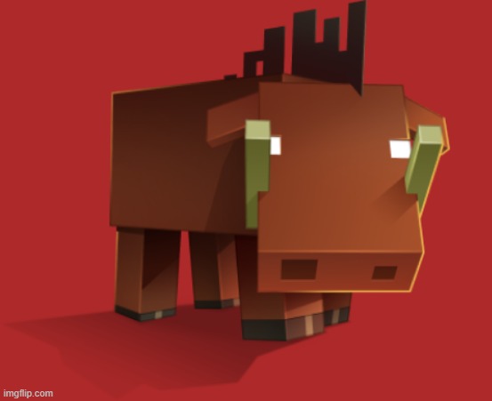 Hoglin | image tagged in hoglin | made w/ Imgflip meme maker