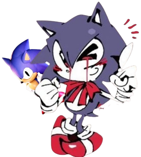 Indigo with Sonic (Outcome Memories) Blank Meme Template