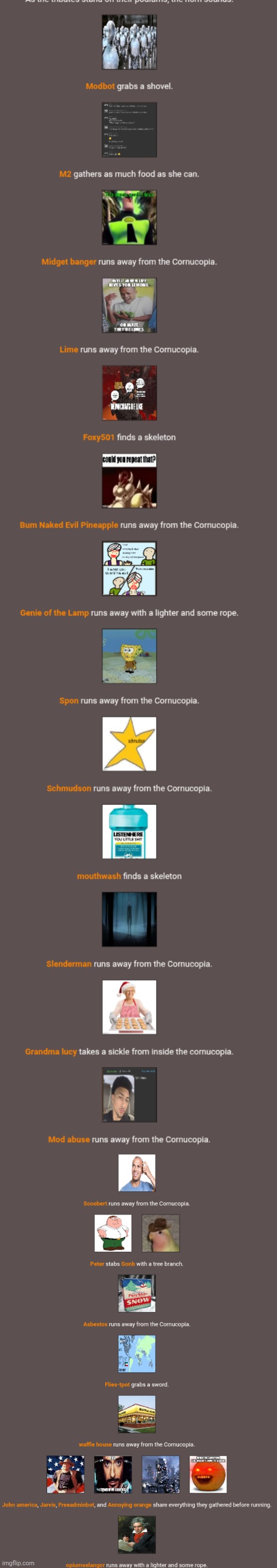 This hunger games contains a skeleton | made w/ Imgflip meme maker