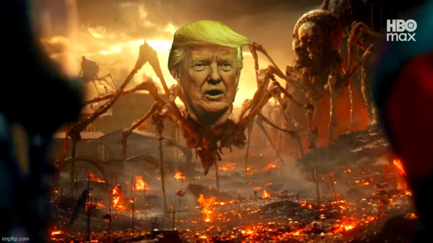 The Multiverse is more terrifying than we imagined. | image tagged in donald trump,trump,multiverse,republicans,scumbag republicans | made w/ Imgflip meme maker