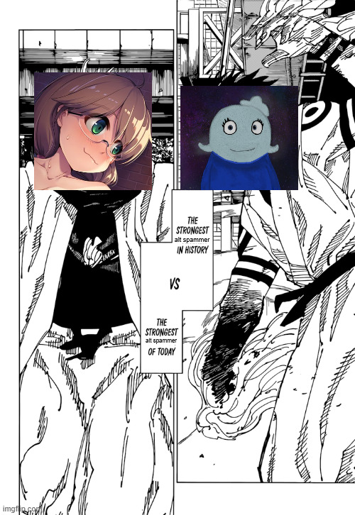 , | alt spammer; alt spammer | made w/ Imgflip meme maker