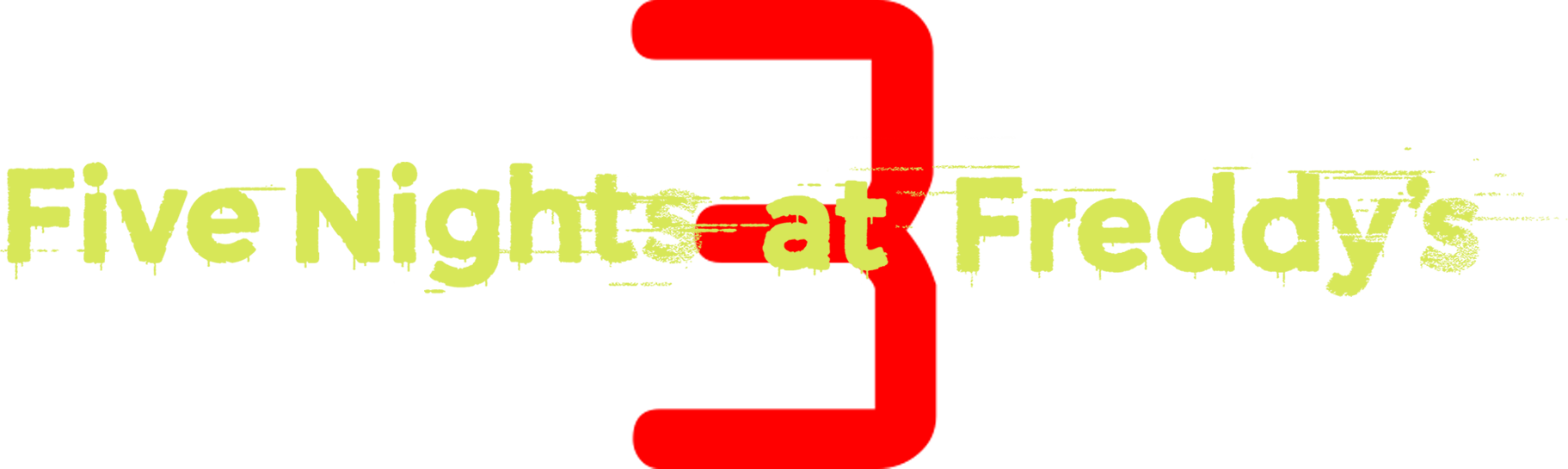 fnaf 3 logo tdm Blank Meme Template