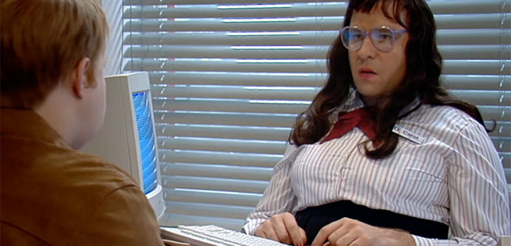 Computer says no Blank Meme Template