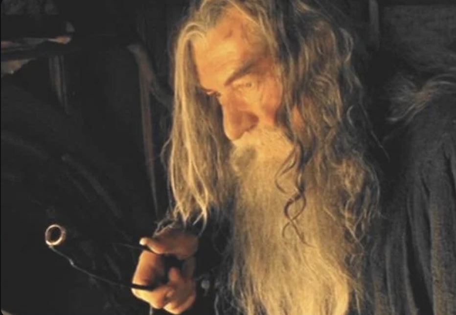 Gandalf one ring Blank Meme Template