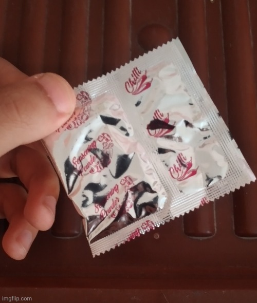 they added "chilli powder" to the noodles spices when there is NO chilli | made w/ Imgflip meme maker