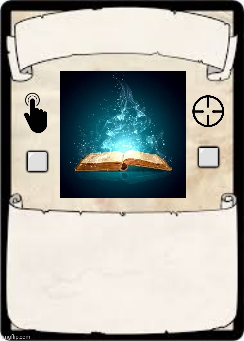 Magie Card Template Blank Meme Template