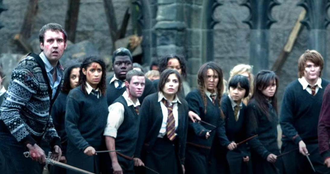 Harry Potter Battle of Hogwarts Blank Meme Template