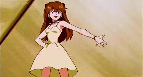 Asuka Langley Blank Meme Template