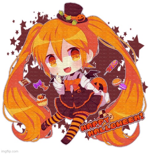 image tagged in halloween,miku | made w/ Imgflip meme maker