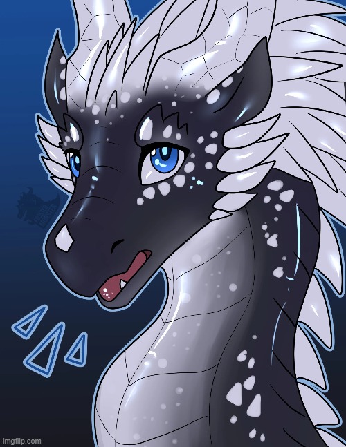 I've been wondering: What would Tui's reaction be if I crossed paths with her and she saw this tattooed in line to my heart? | image tagged in wings of fire,tattoo,whiteout | made w/ Imgflip meme maker