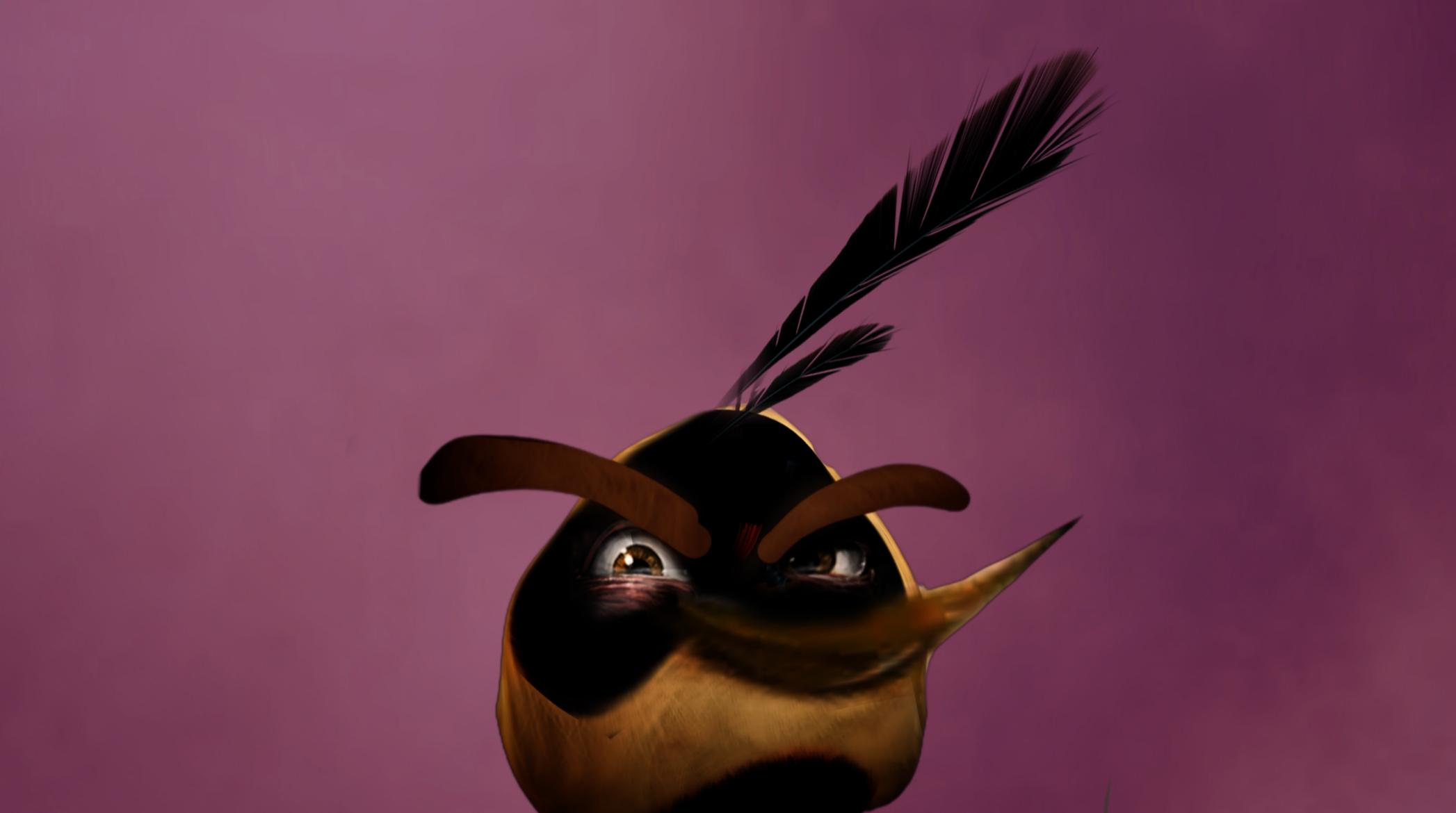 Realistic bubbles angry birds Blank Meme Template