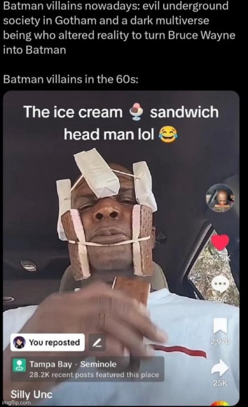 Bring back silly batman villains | made w/ Imgflip meme maker