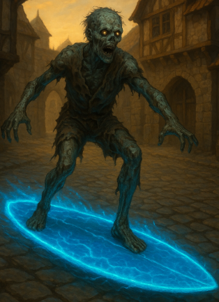 AI zombie Blank Meme Template