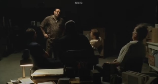 Sopranos Anger Speech Blank Meme Template