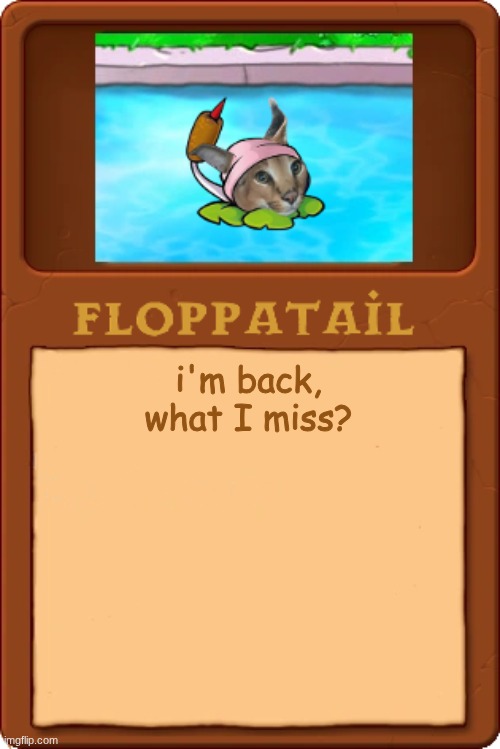 uhhhhhh | i'm back, what I miss? | made w/ Imgflip meme maker