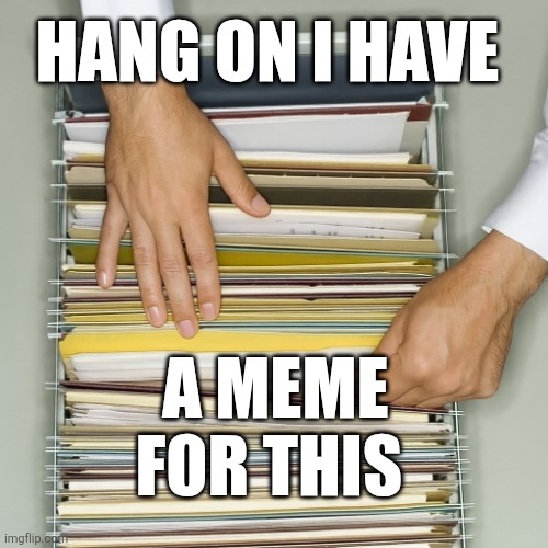 Hang On I Have A Meme For This | HANG ON I HAVE; A MEME FOR THIS | image tagged in chrisjoines1 | made w/ Imgflip meme maker