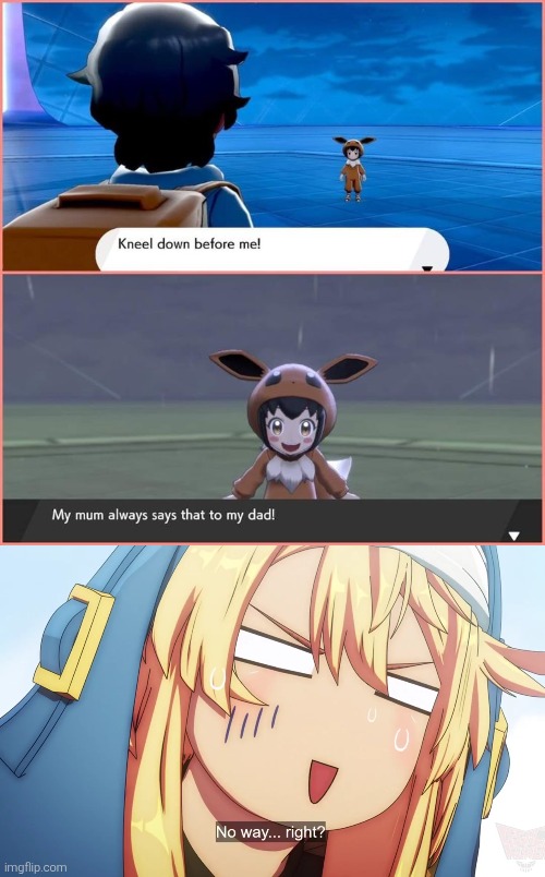 Her Mother is surely a... very crazy one. | image tagged in dialogue,mum | made w/ Imgflip meme maker